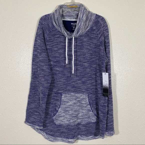 Kensie Sweaters - Kensie Cowl Neck Sweatshirt Kangaroo pocket S. High Low Cowl Neck Sweate…